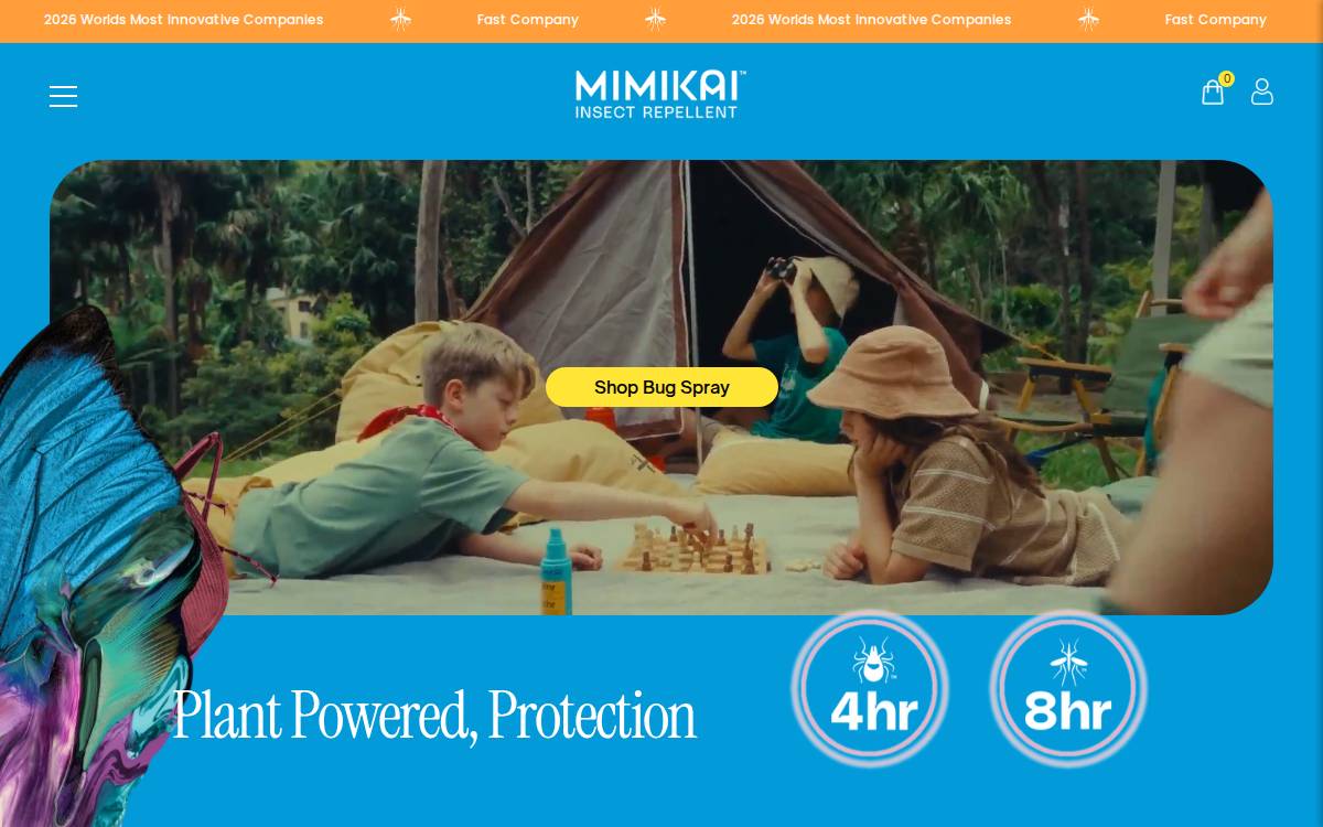 Mimikai website preview