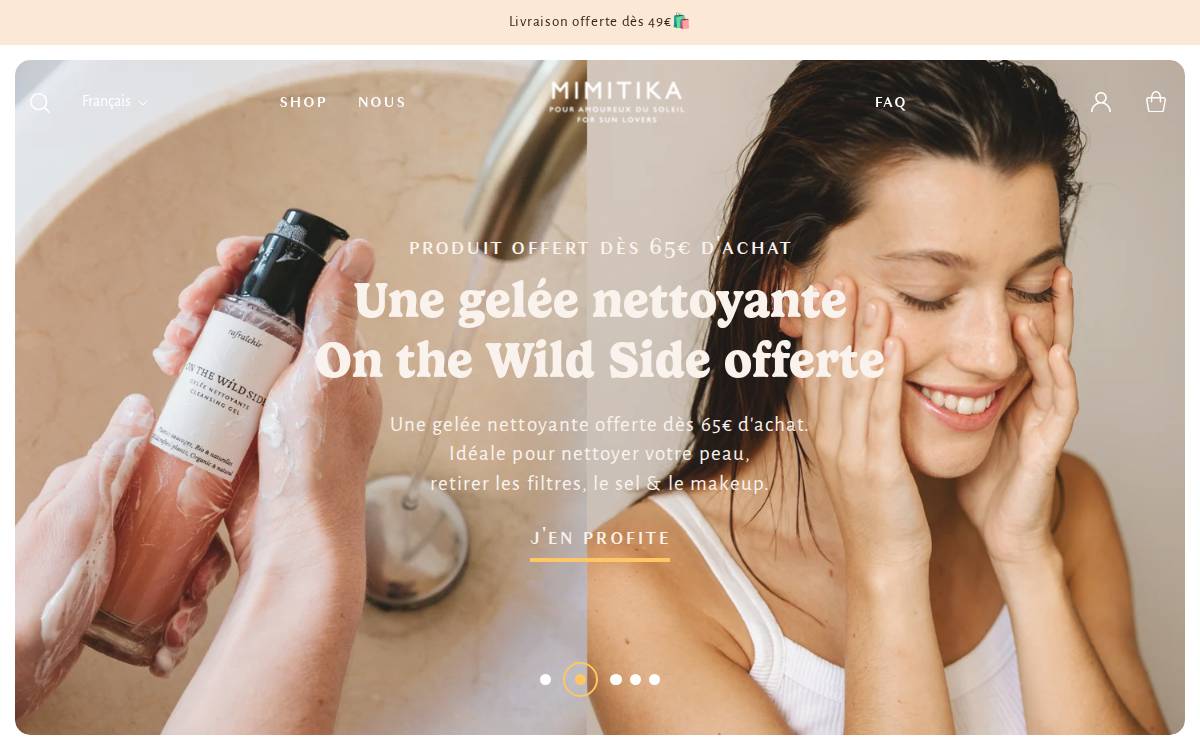 MIMITIKA website preview