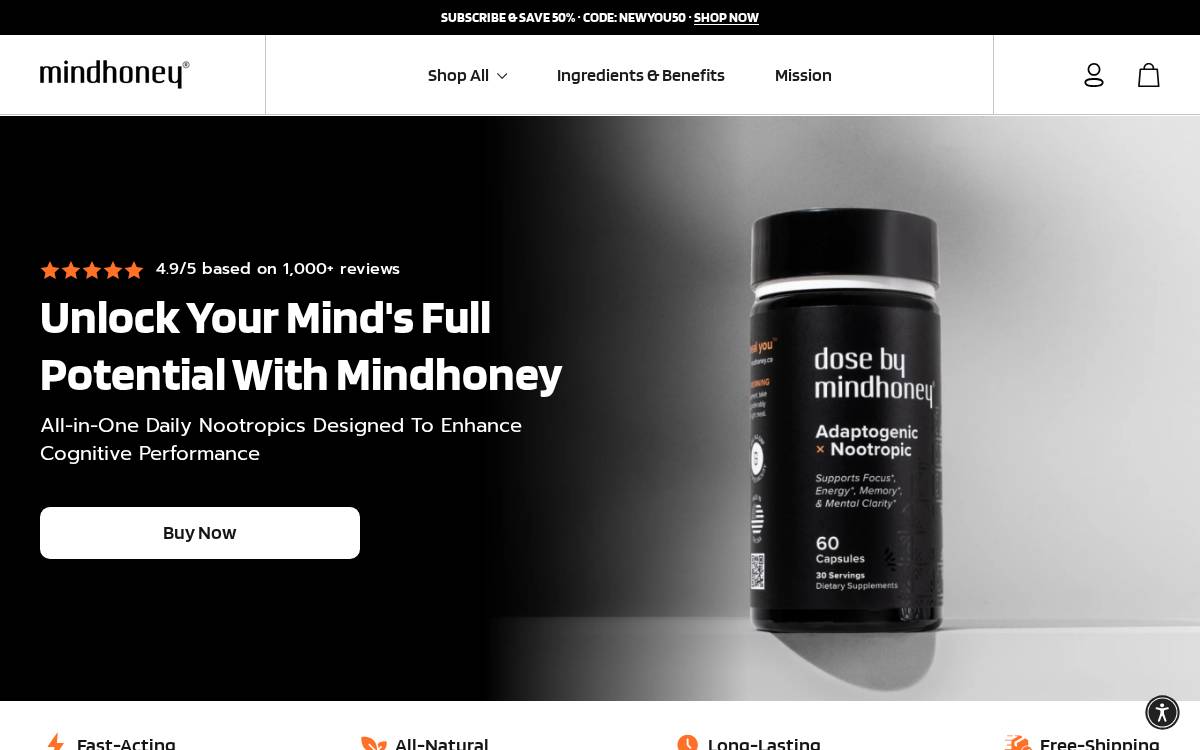 Mindhoney website preview