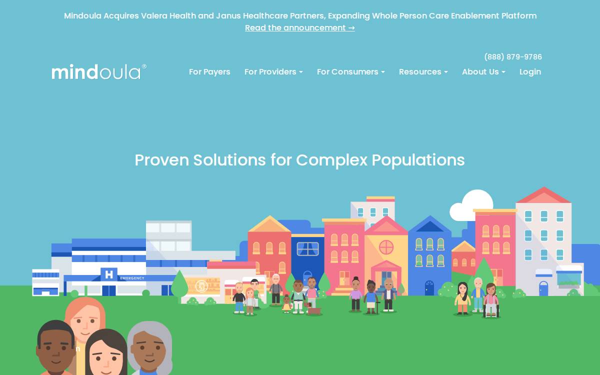 Mindoula website preview