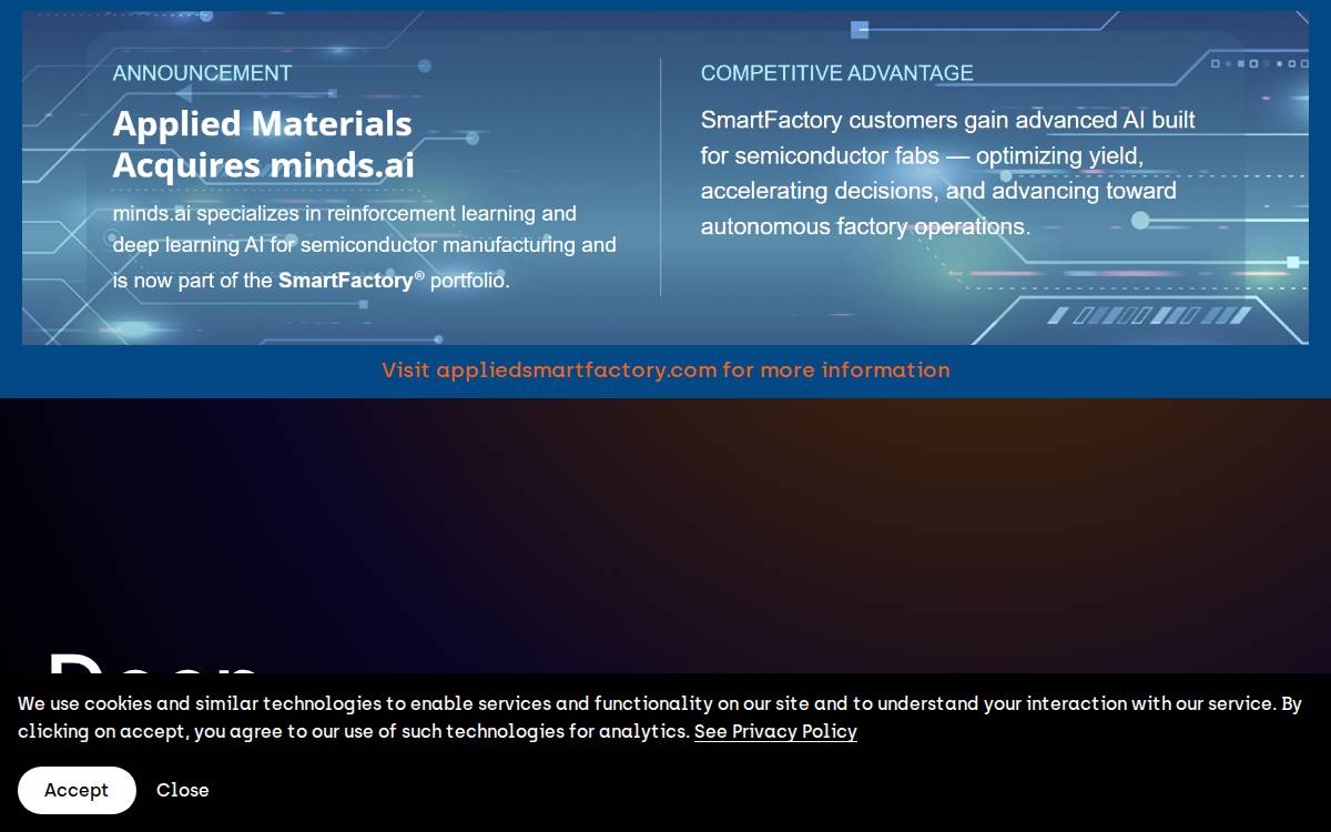Minds Ai website preview