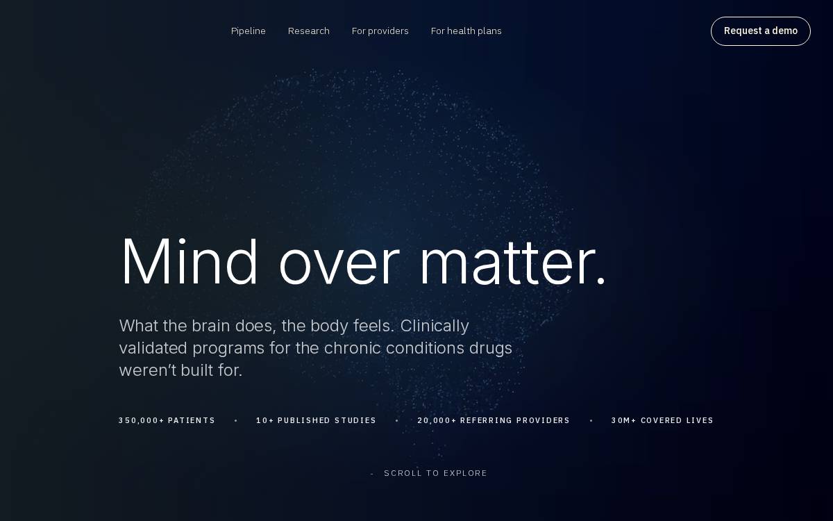 Mindset Health website preview