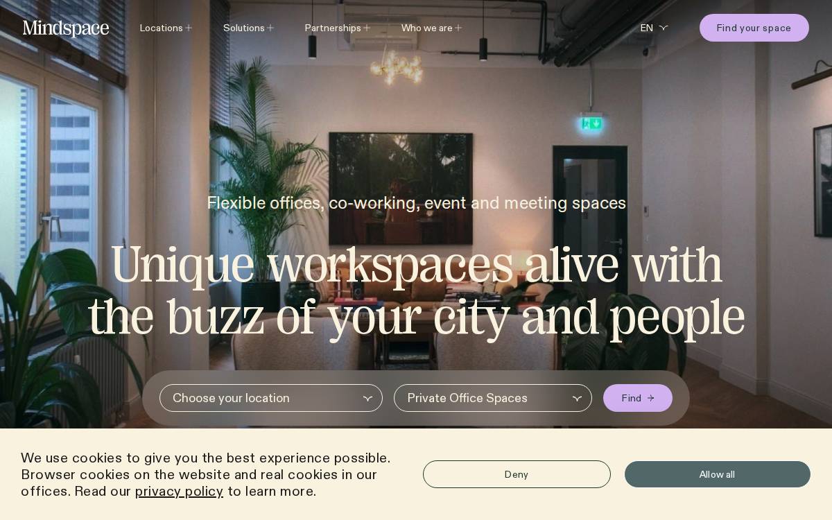 Mindspace website preview
