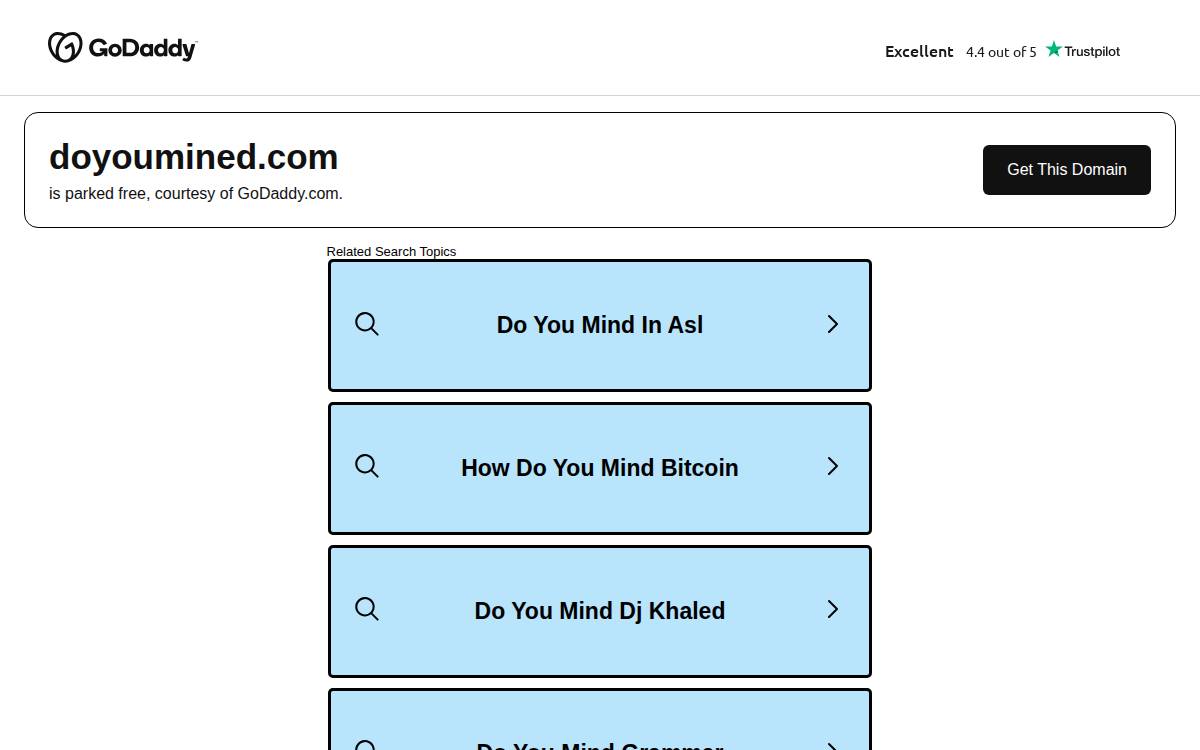 Mine'd website preview