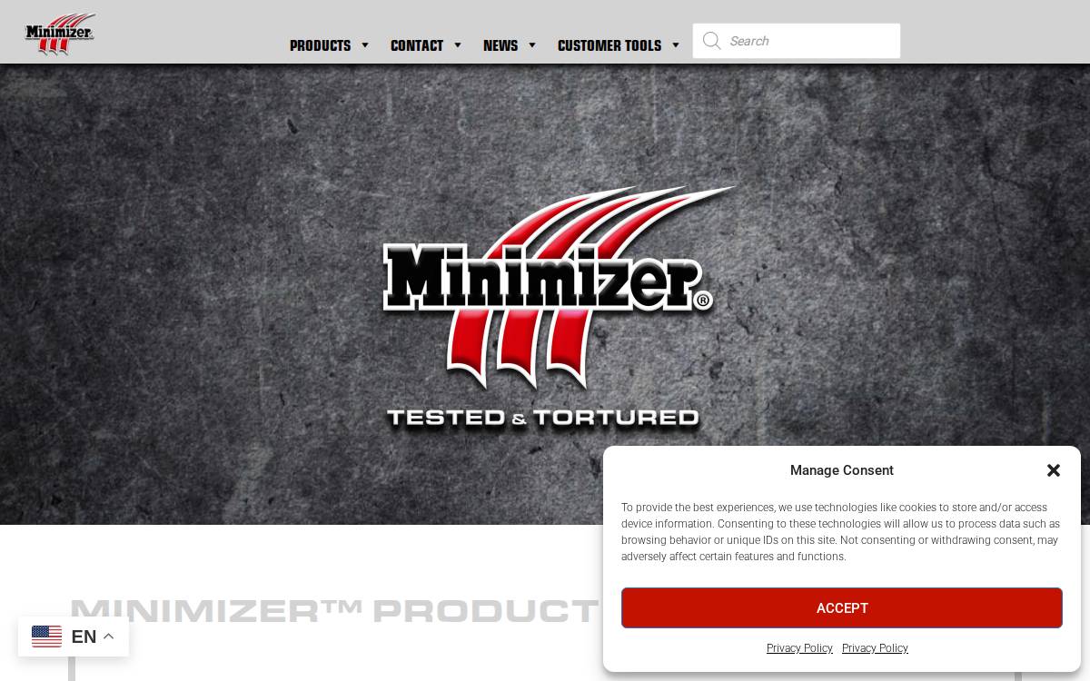 Minimizer website preview