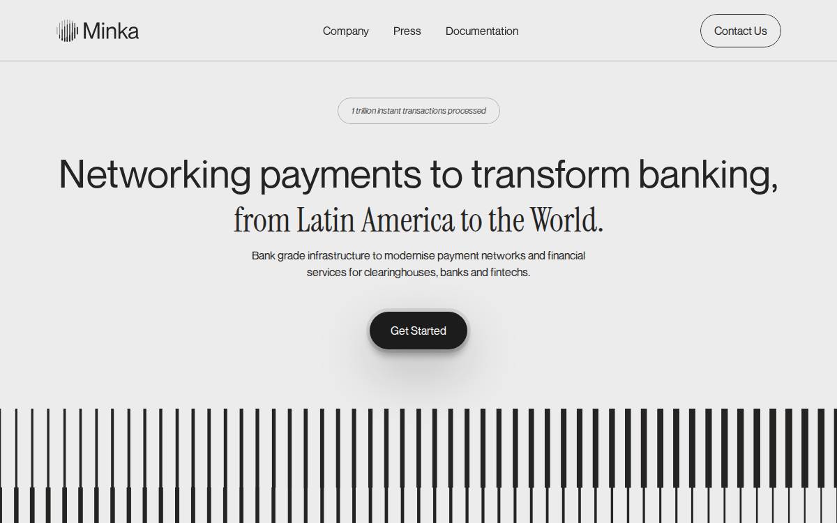 Minka Private website preview