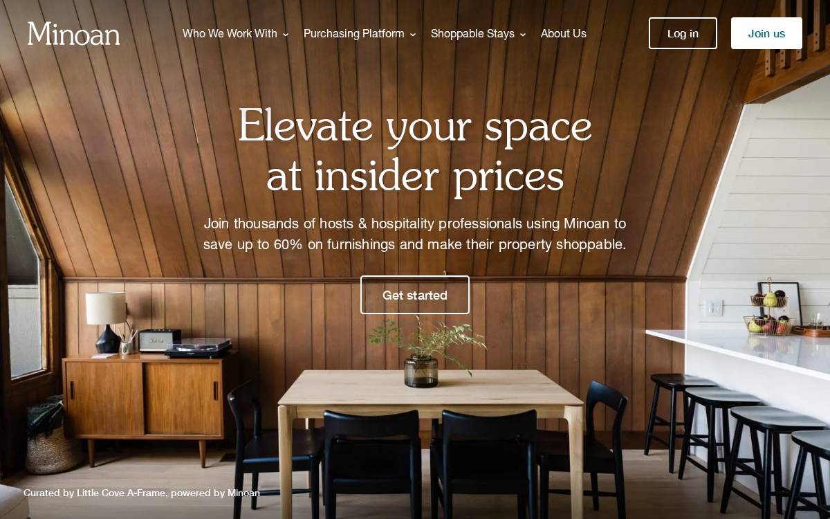 Minoan website preview