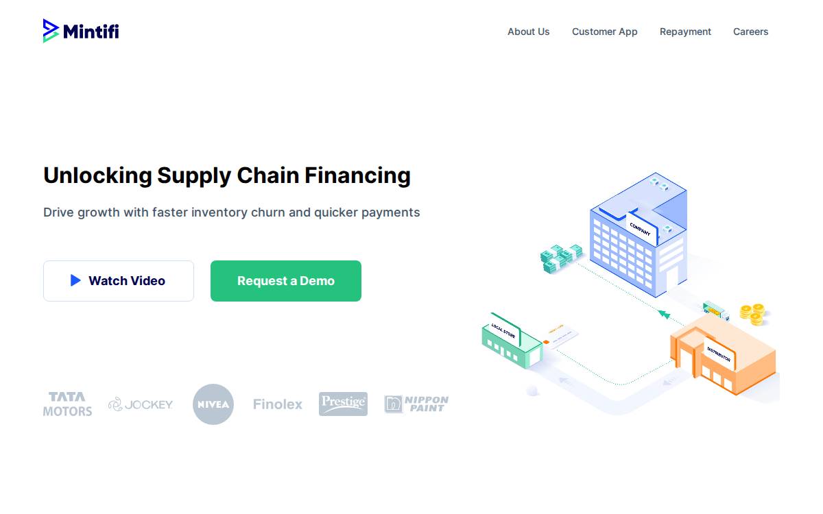Mintifi website preview
