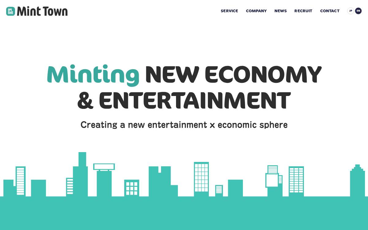株式会社Mint Town website preview