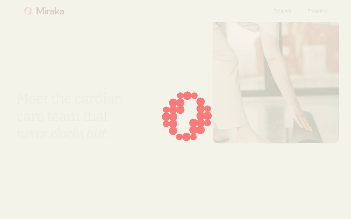 Miraka website preview