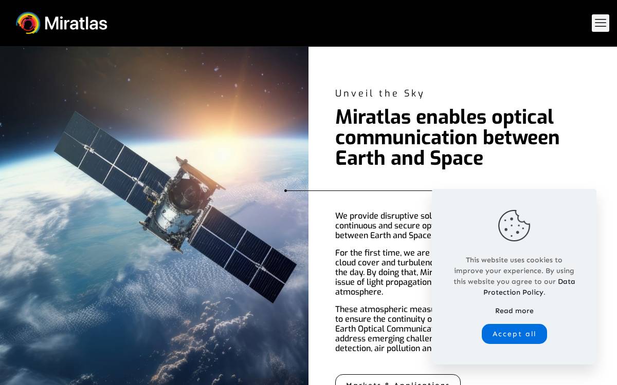 Miratlas website preview