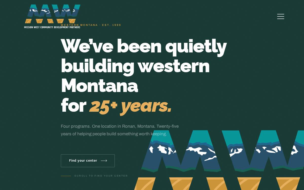 Mission West Community Development Partners website preview