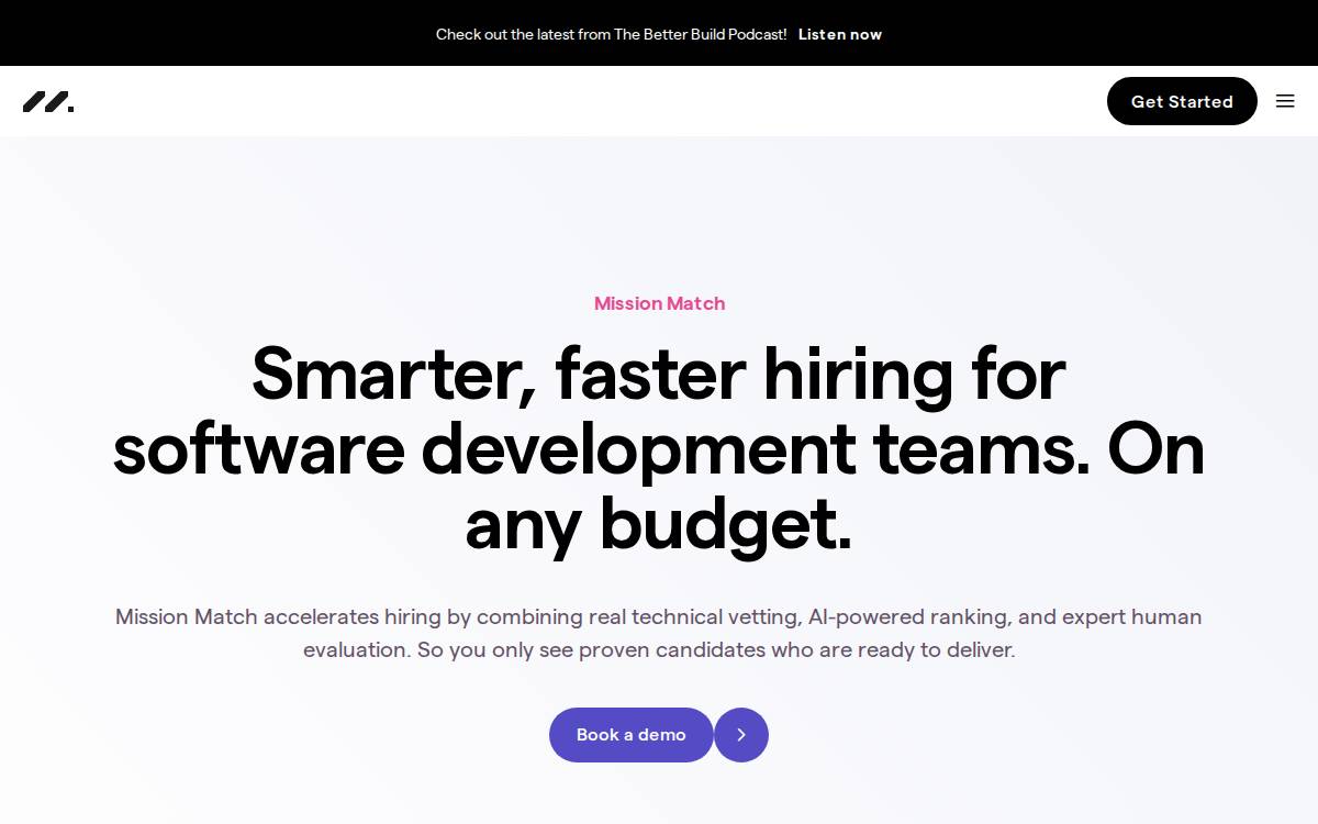 Mission website preview