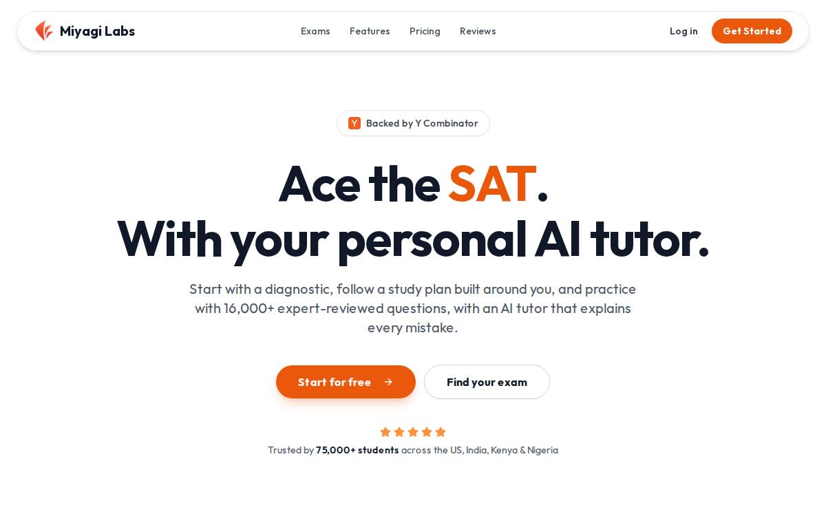 Miyagi Labs website preview
