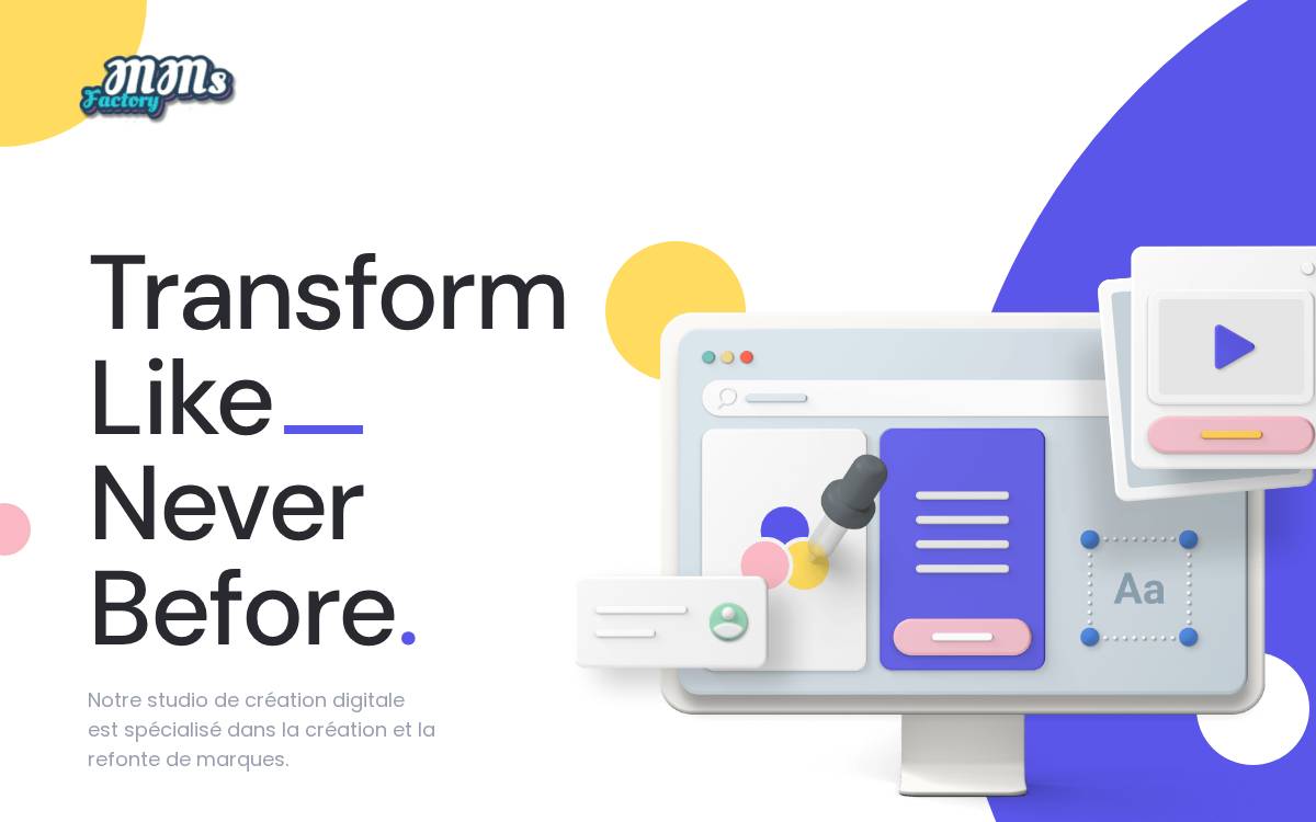 MMS Factory website preview