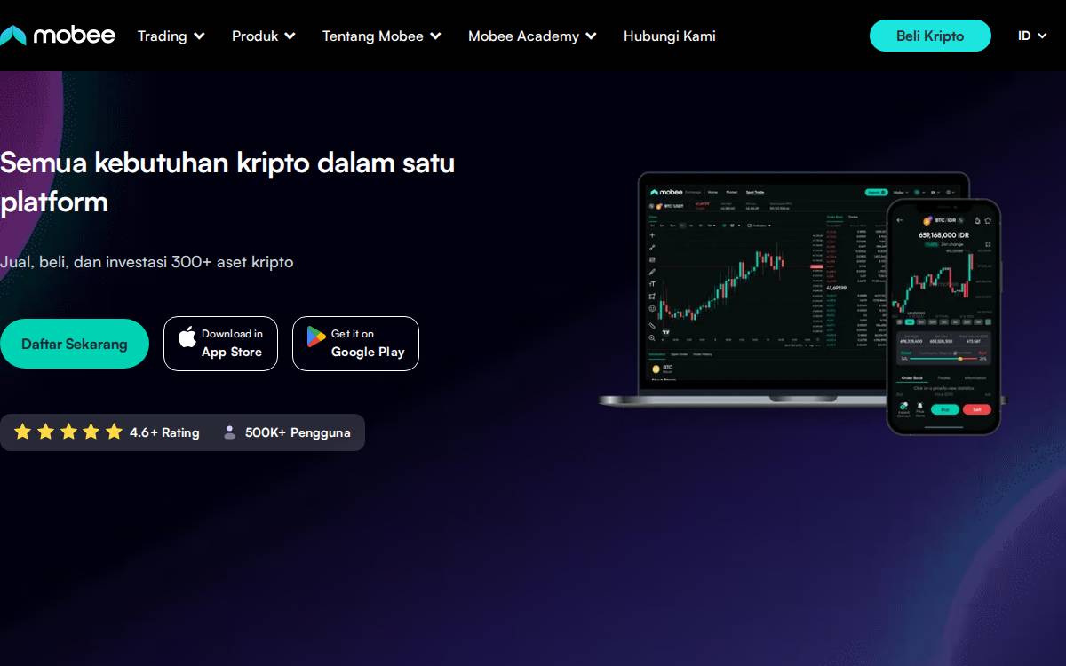 Mobee website preview