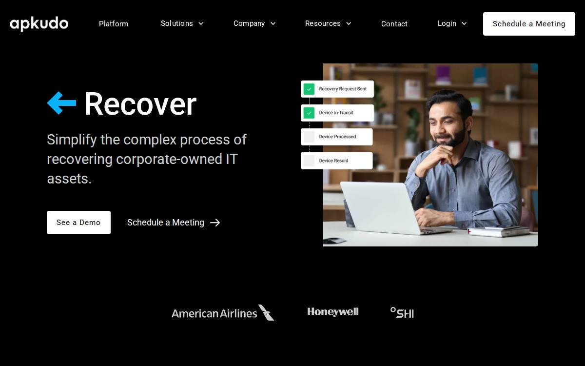 Mobile reCell website preview
