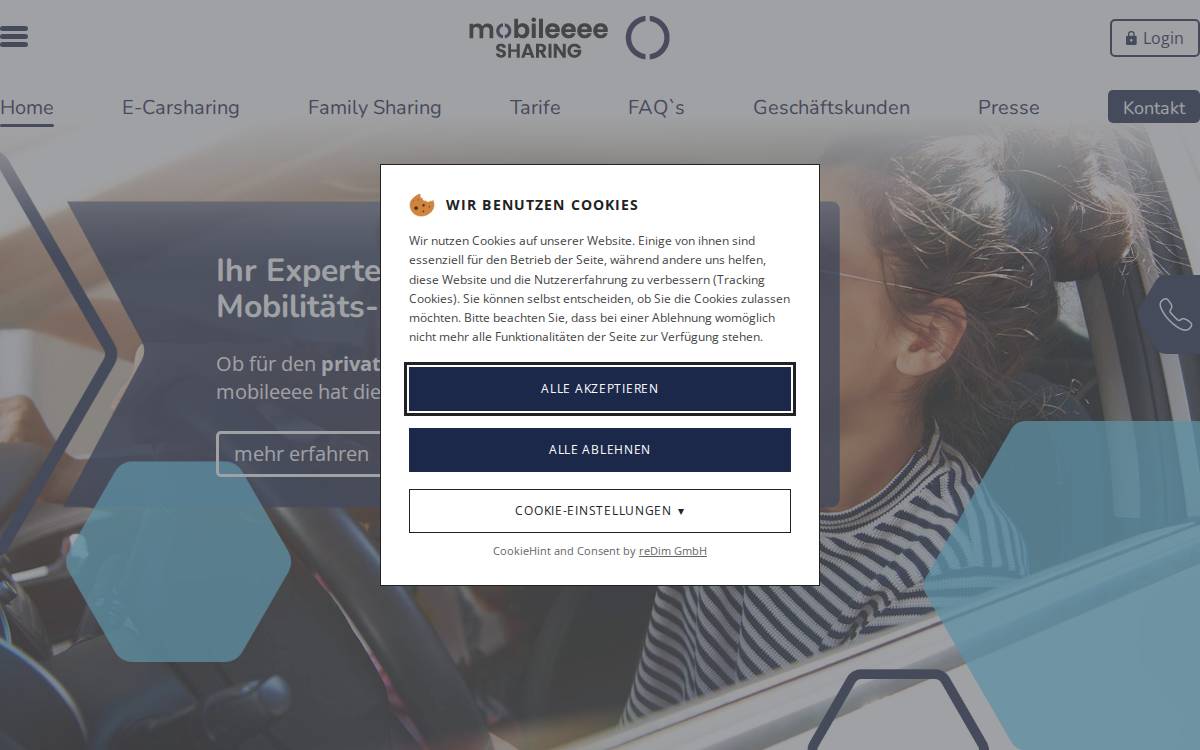 mobileeee website preview