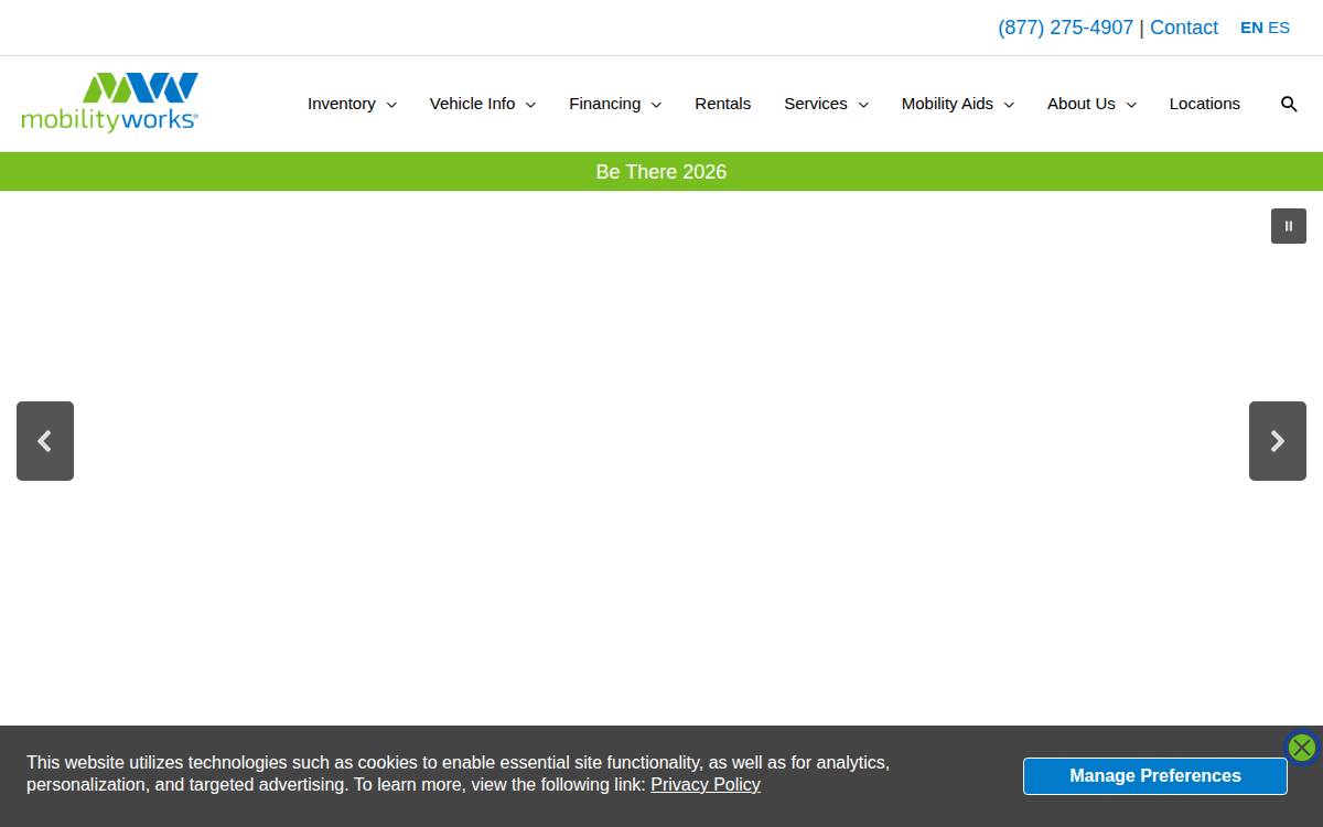 Mobilityworks website preview