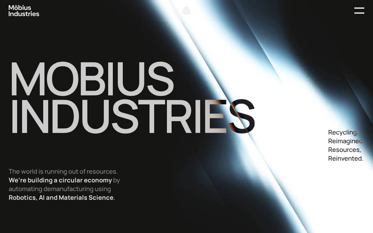 Mobiusindustry website preview