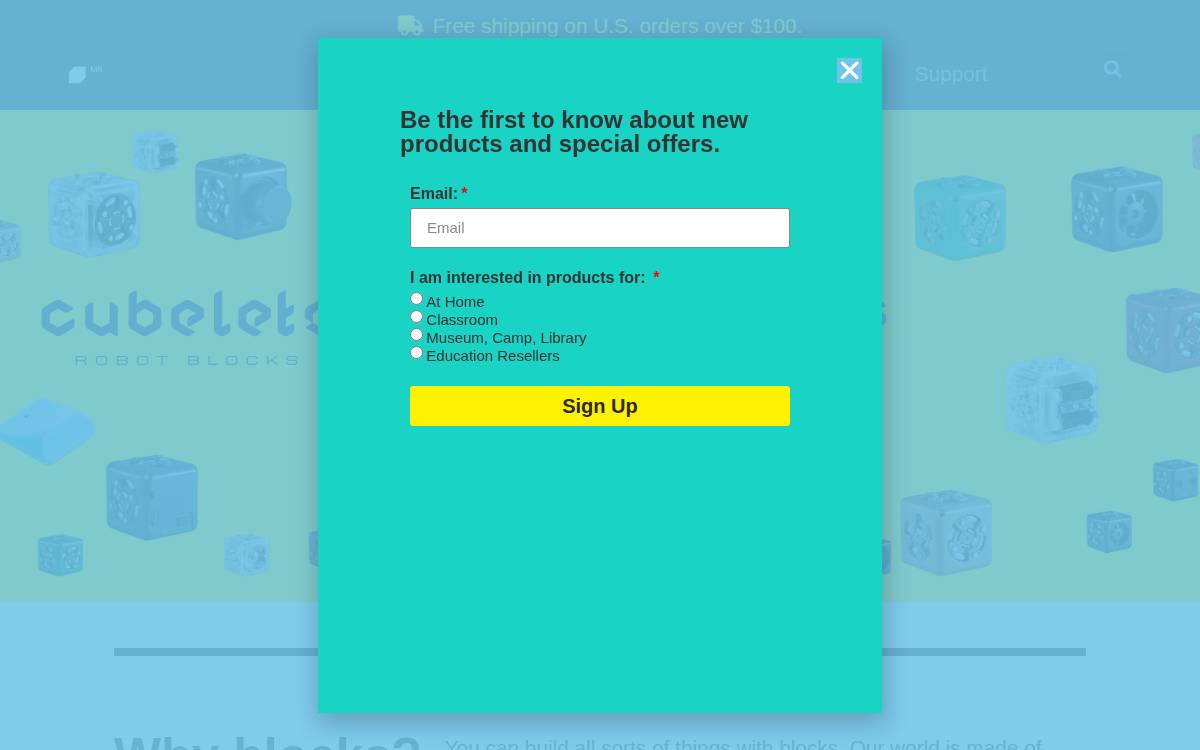 Mod Robotics website preview