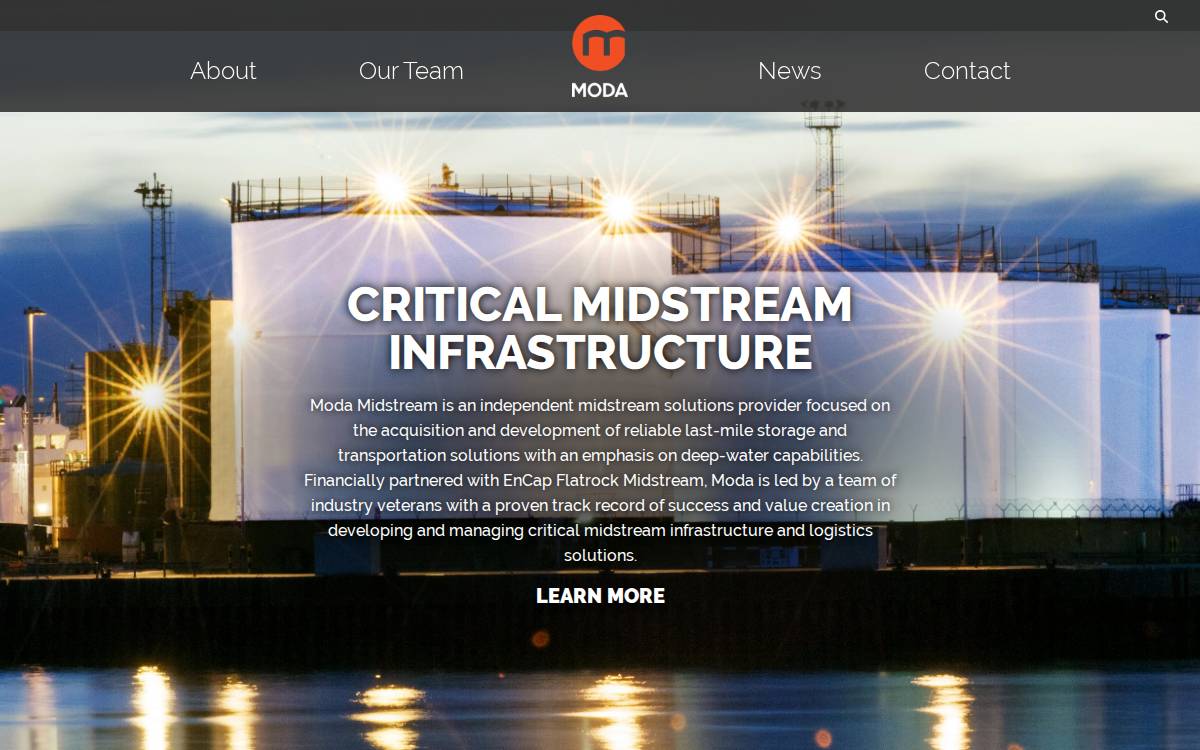 Modamidstream website preview