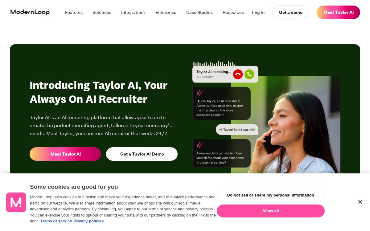 ModernLoop website preview