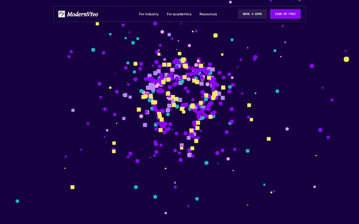 ModernVivo website preview
