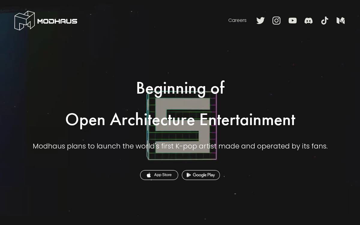 ModHaus website preview