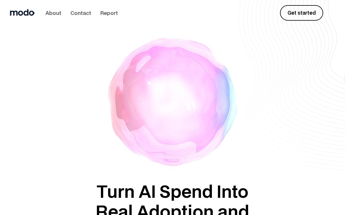 Modo website preview
