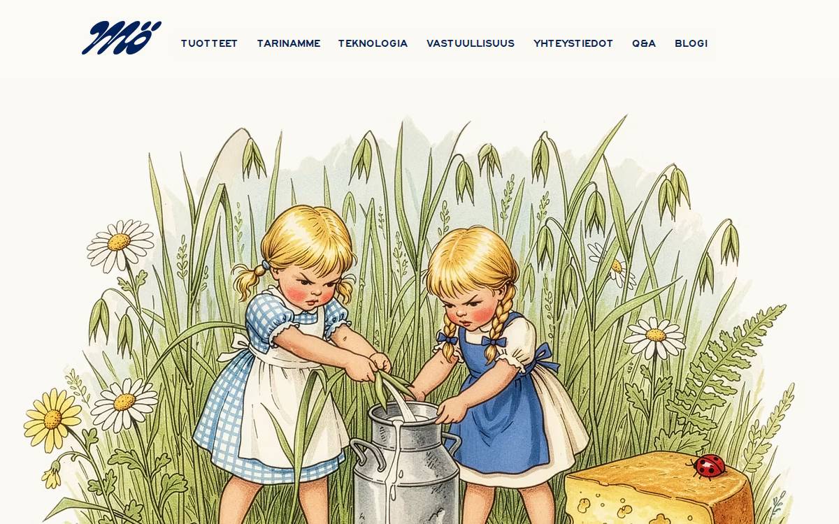 Mofoods website preview