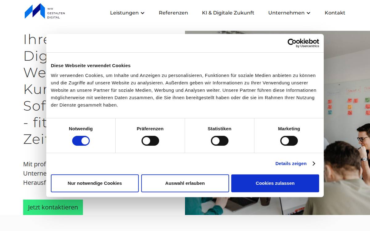 Mogic website preview