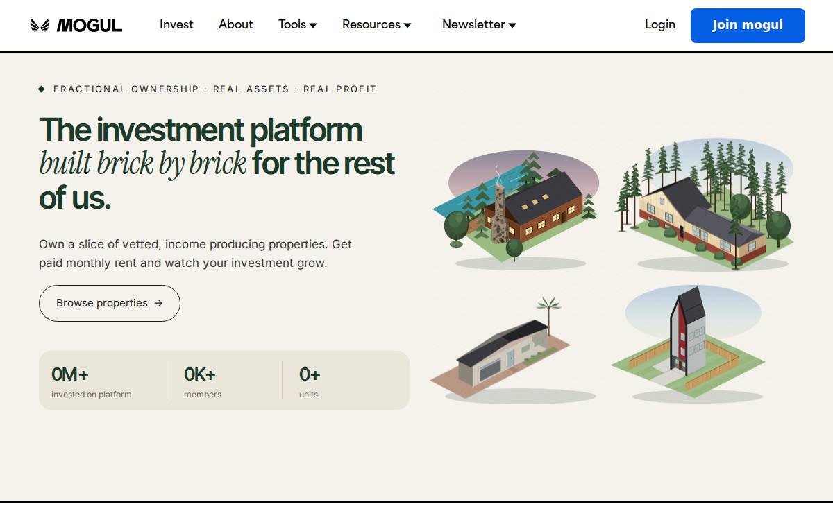 Mogul website preview