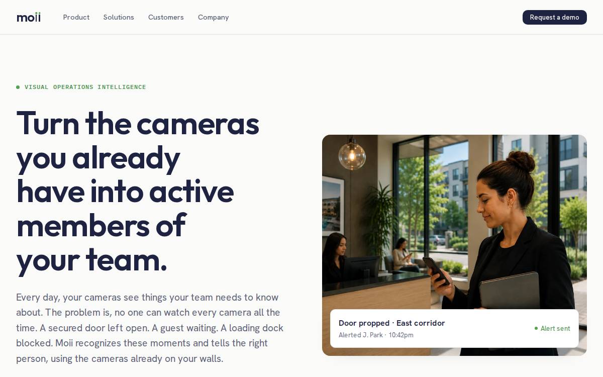Moii website preview