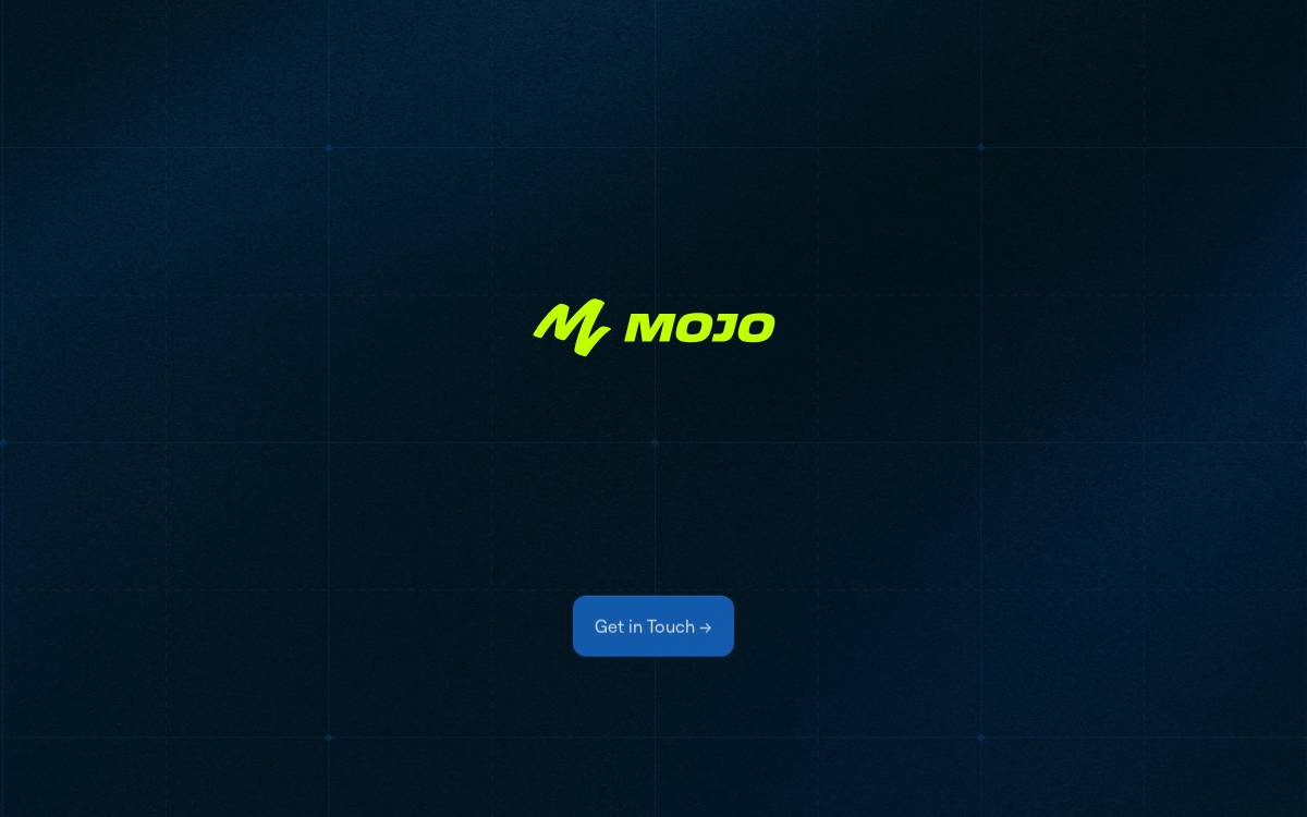 Mojo website preview