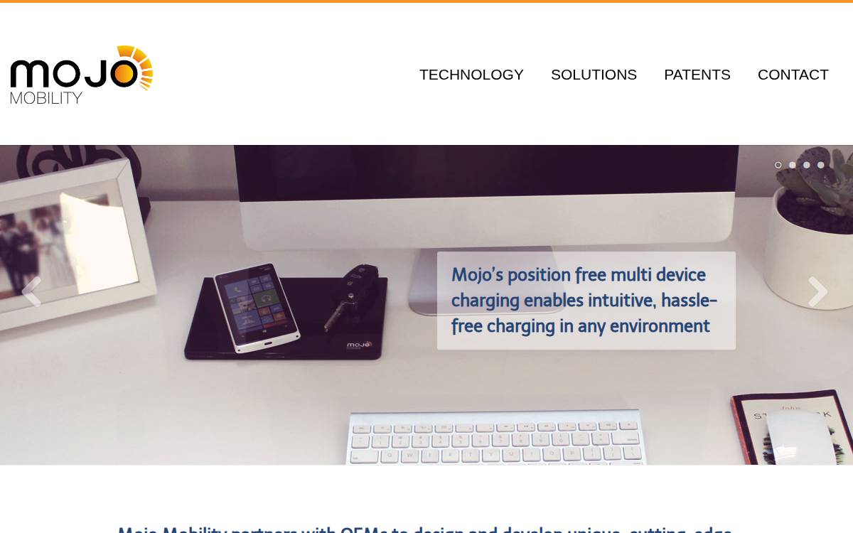 Mojo Mobility website preview
