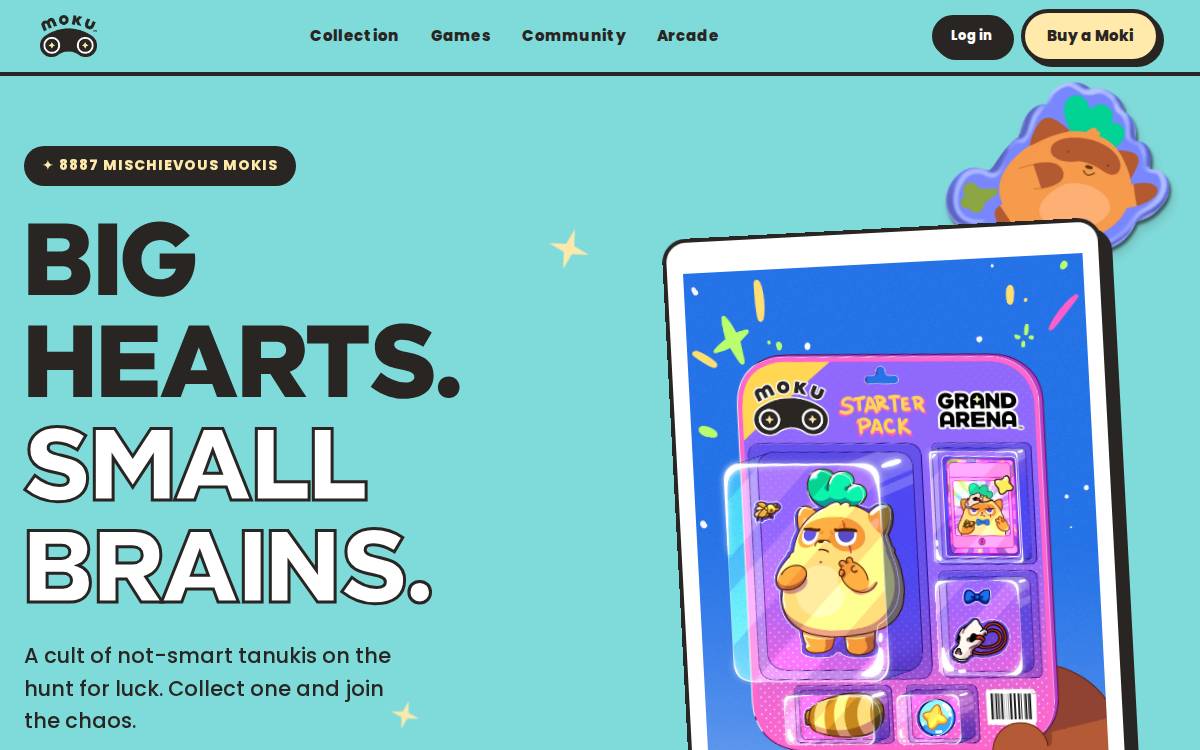 Moku website preview