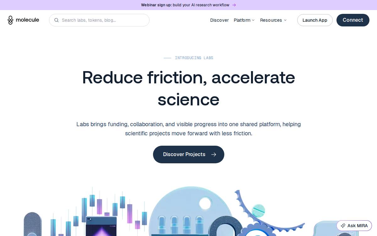 Molecule website preview