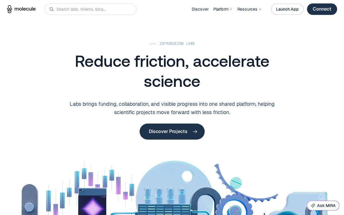 Molecule website preview