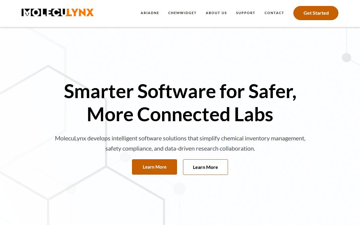 Moleculynx website preview