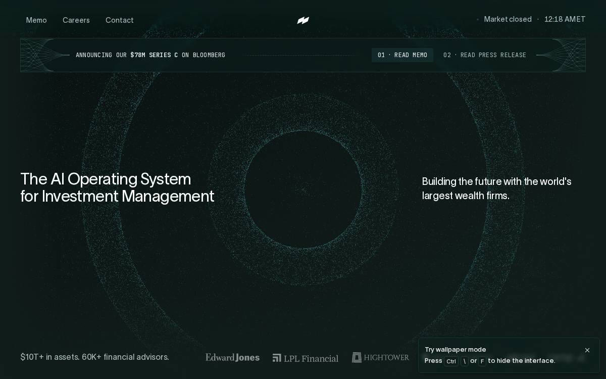 Moment website preview