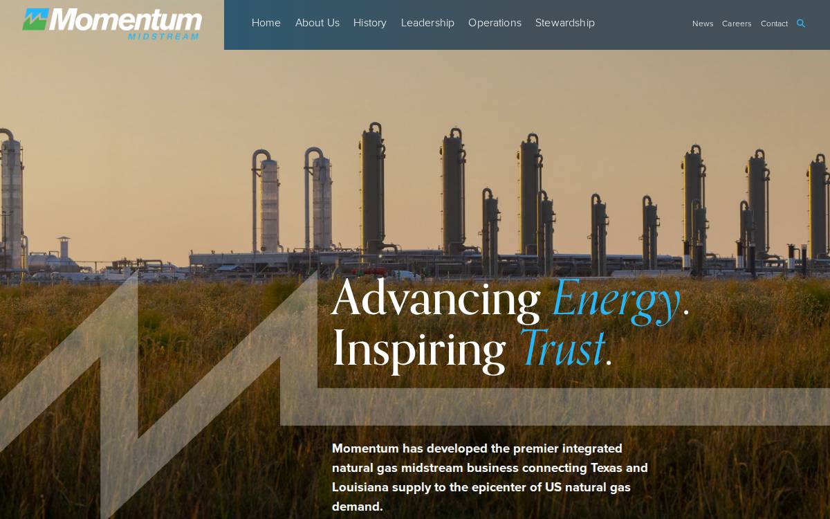 Momentummidstream website preview