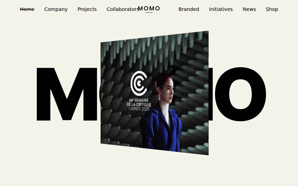 Momofilm website preview