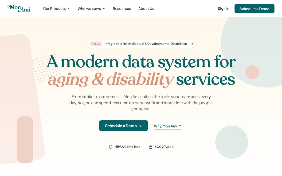 Mon Ami website preview