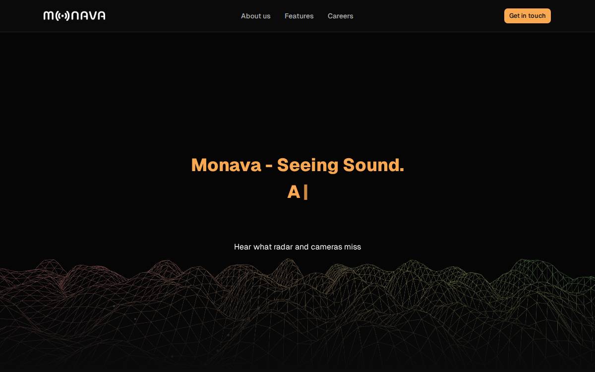 Monava website preview