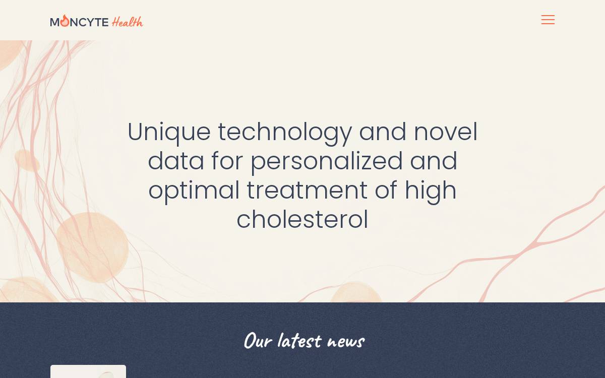 MONCYTE Health website preview