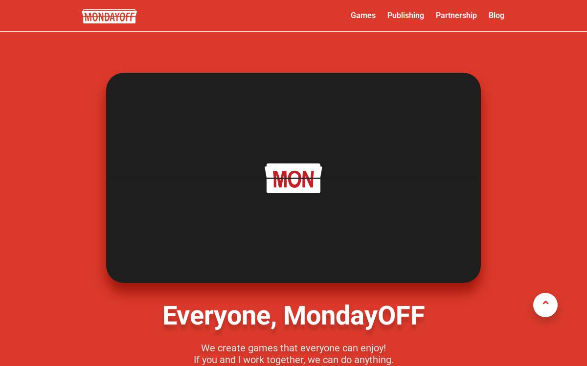 MONDAY OFF website preview
