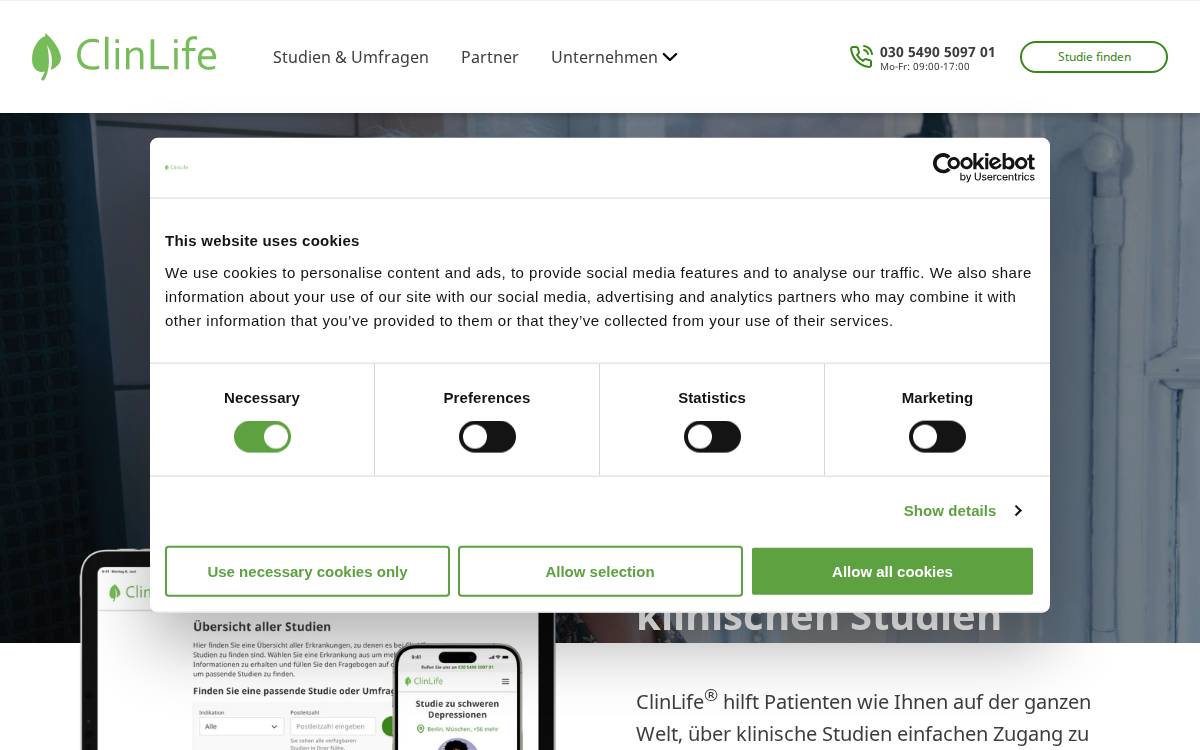 Mondosano website preview