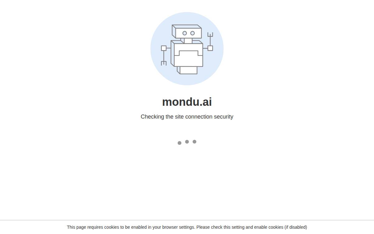 Mondu website preview