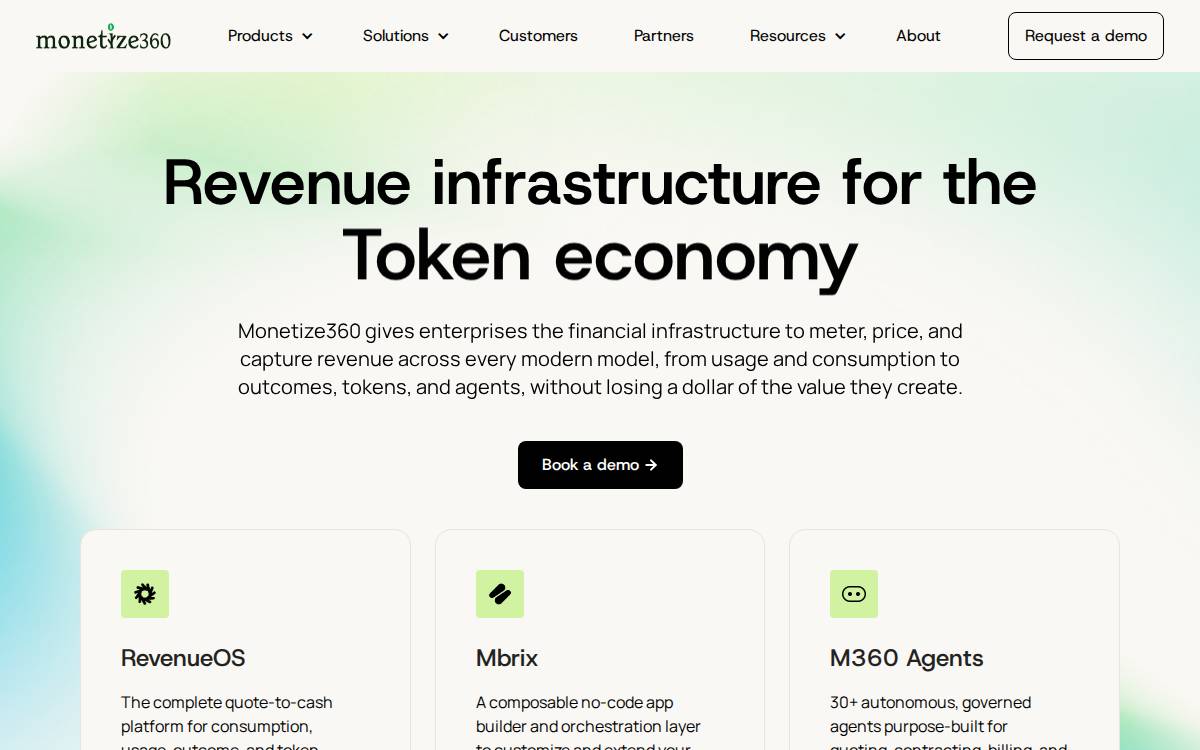Monetize360 website preview